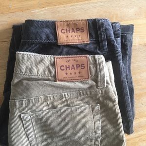 Bundle of 2 Chaps Corduroy Pants Boys Size 14